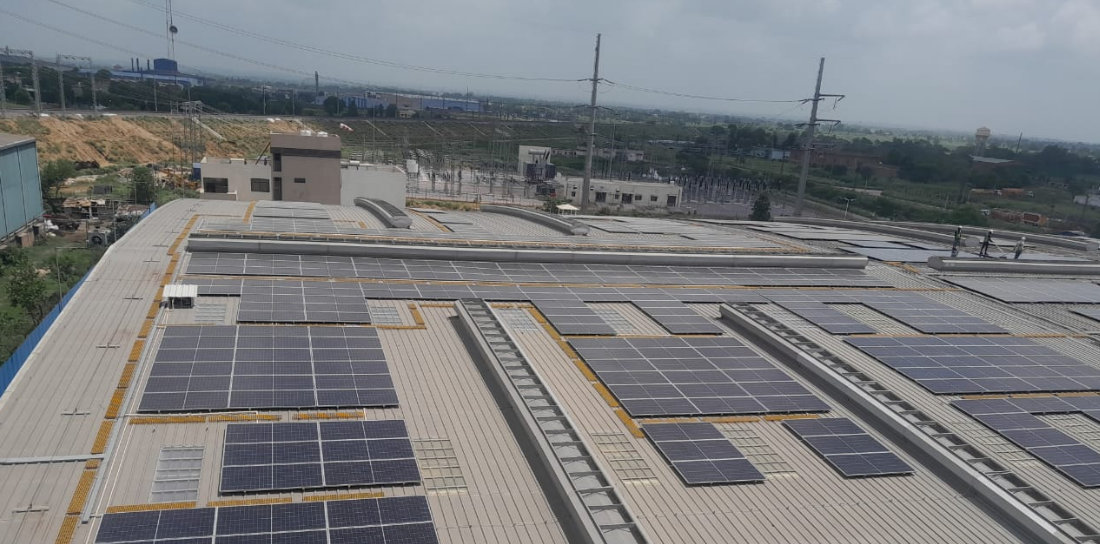 Ashirvad Pipes solar installation at Bhiwadi, Rajasthan