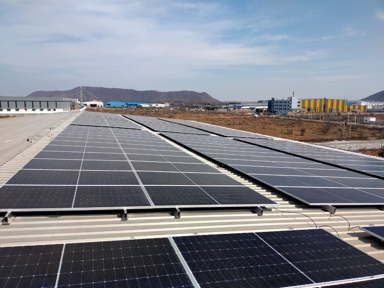 Indus Pharma solar installation